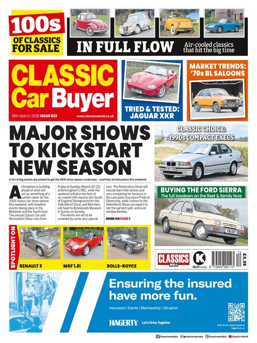 Title details for Classic Car Buyer by Kelsey Publishing Ltd - Available
